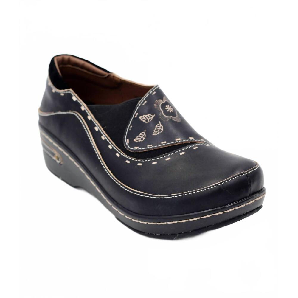 NEW L'ARTISTE women's burbank clogs in black